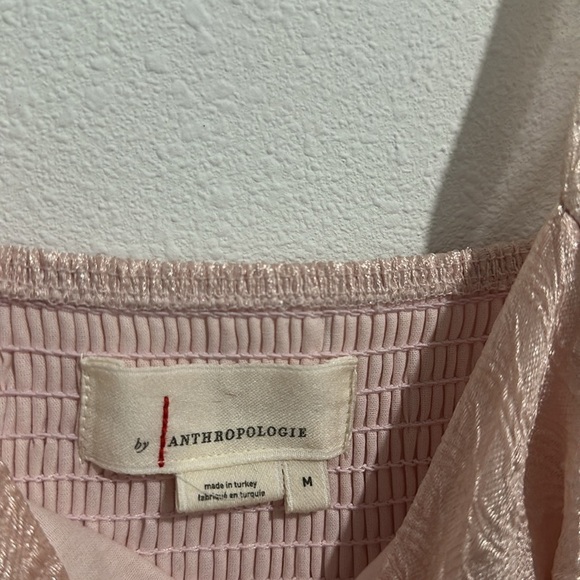 Textured Puff-Sleeve Dress - Picture 10 of 12